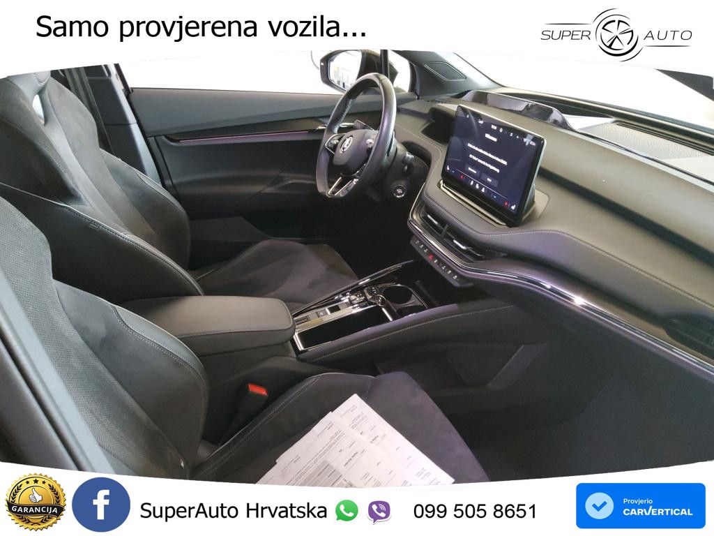 Škoda Enyaq iV 80x 82 kWh (265 KS) AWD SportLine LED+GR SJED+ACC
