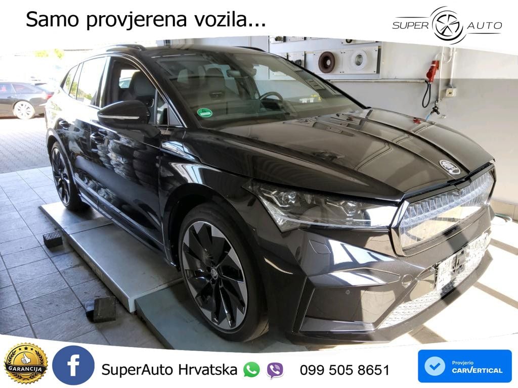 Škoda Enyaq iV 80x 82 kWh (265 KS) AWD SportLine LED+GR SJED+ACC