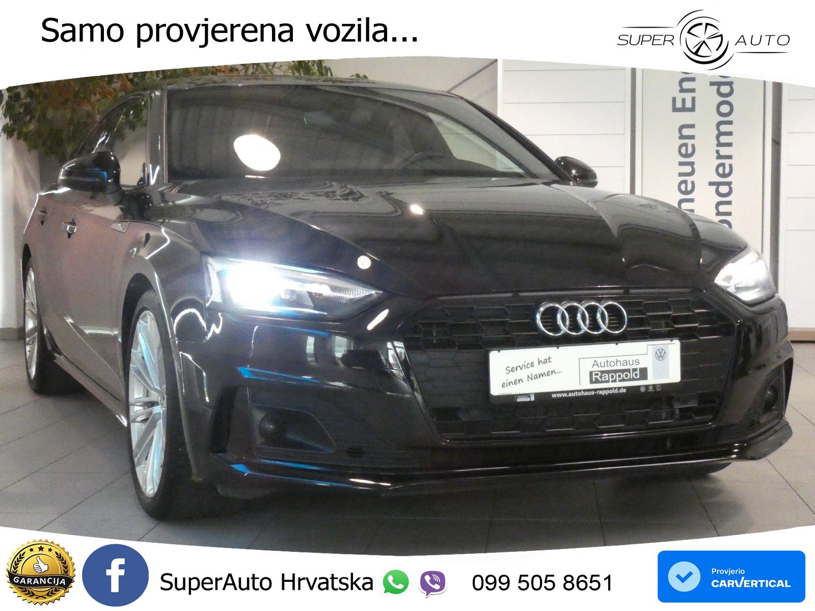Audi A5 Sportback 40 TDI (204 KS) S tronic advanced