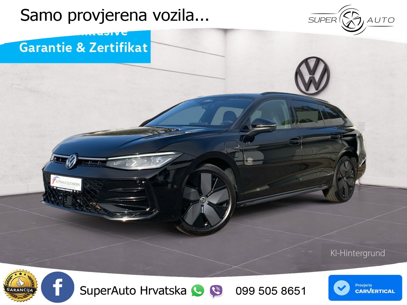 Volkswagen Passat Variant 1.5 TSI (272 KS) eHybrid DSG R-Line LED+GR SJED+ACC