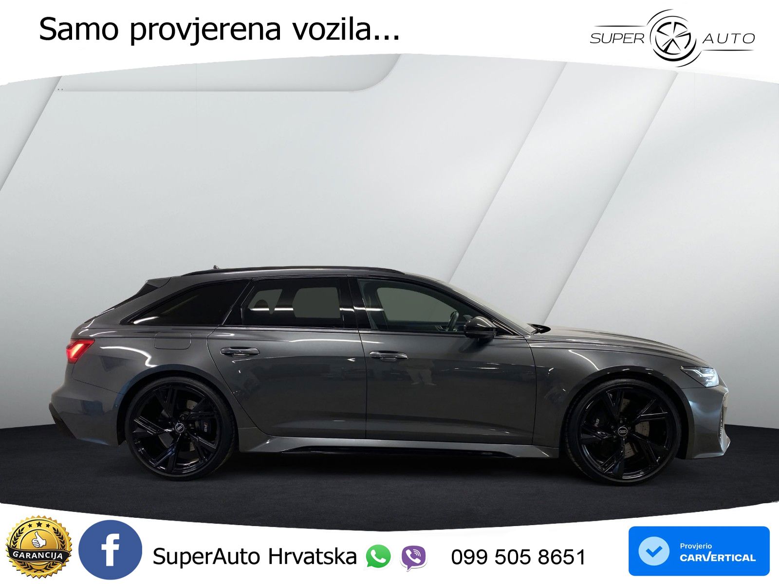 Audi RS6 Avant 4.0 TFSI V8 (600 KS) quattro Tiptronic LED+GR SJED+ACC