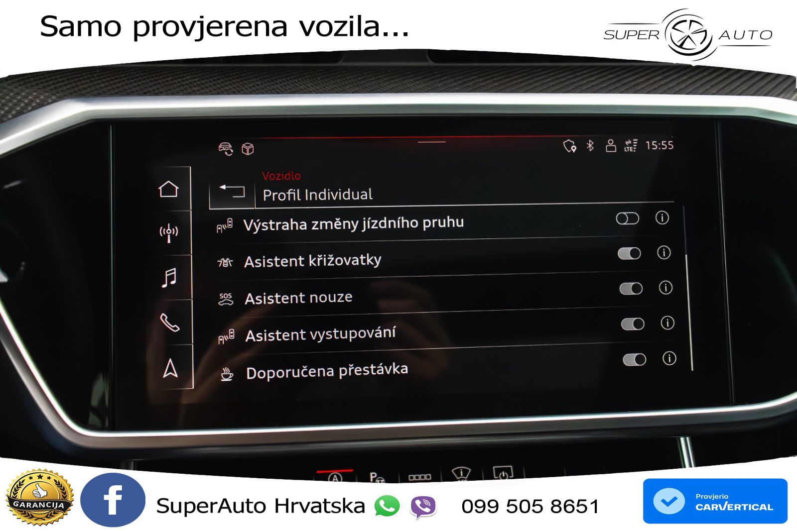 Audi RS6 Avant 4.0 TFSI V8 performance (630 KS)  quattro tiptronic LED+GR SJED+ACC