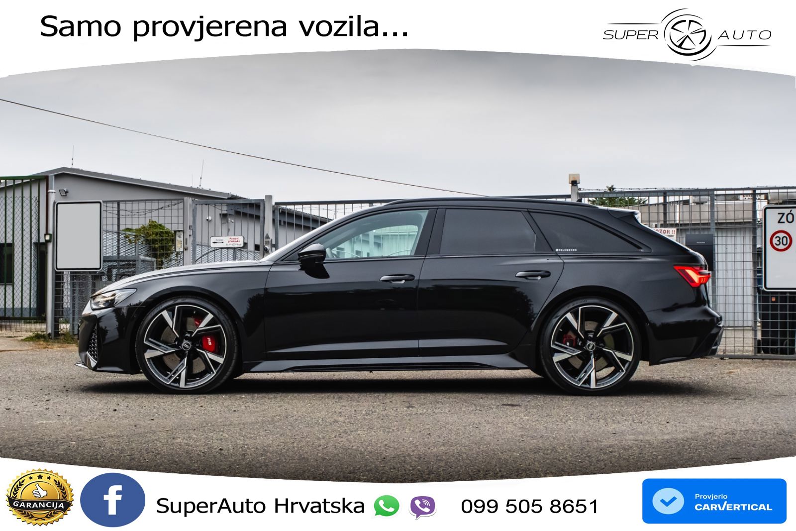 Audi RS6 Avant 4.0 TFSI V8 performance (630 KS)  quattro tiptronic LED+GR SJED+ACC