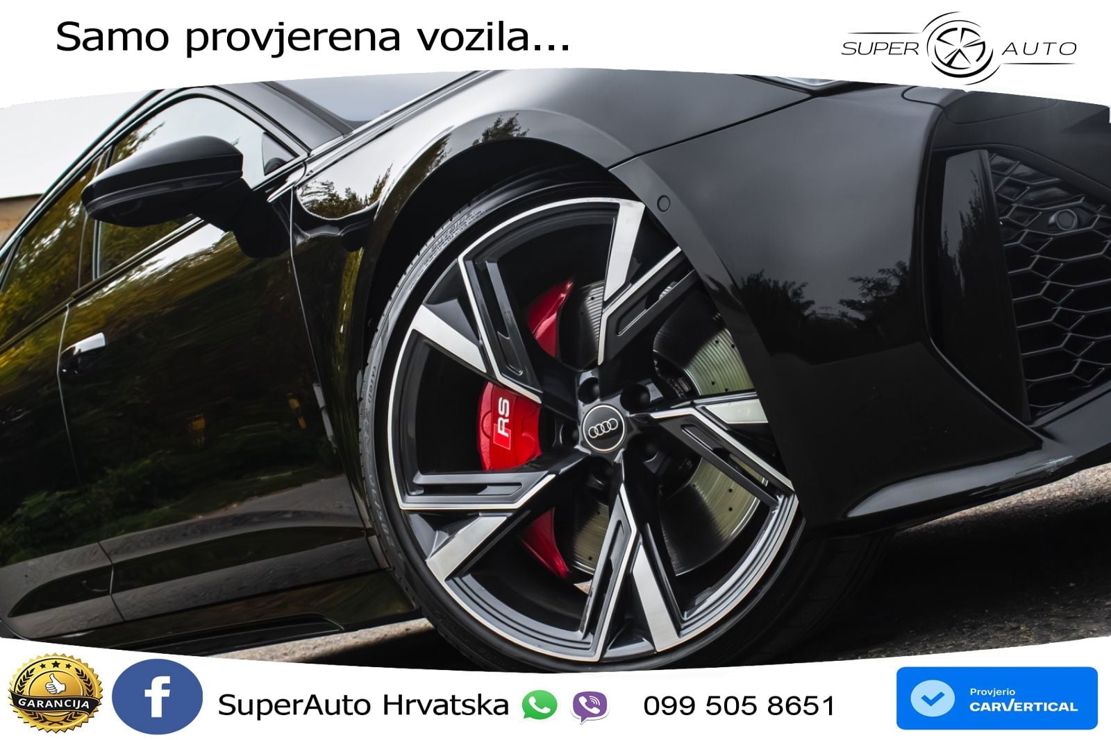 Audi RS6 Avant 4.0 TFSI V8 performance (630 KS)  quattro tiptronic LED+GR SJED+ACC