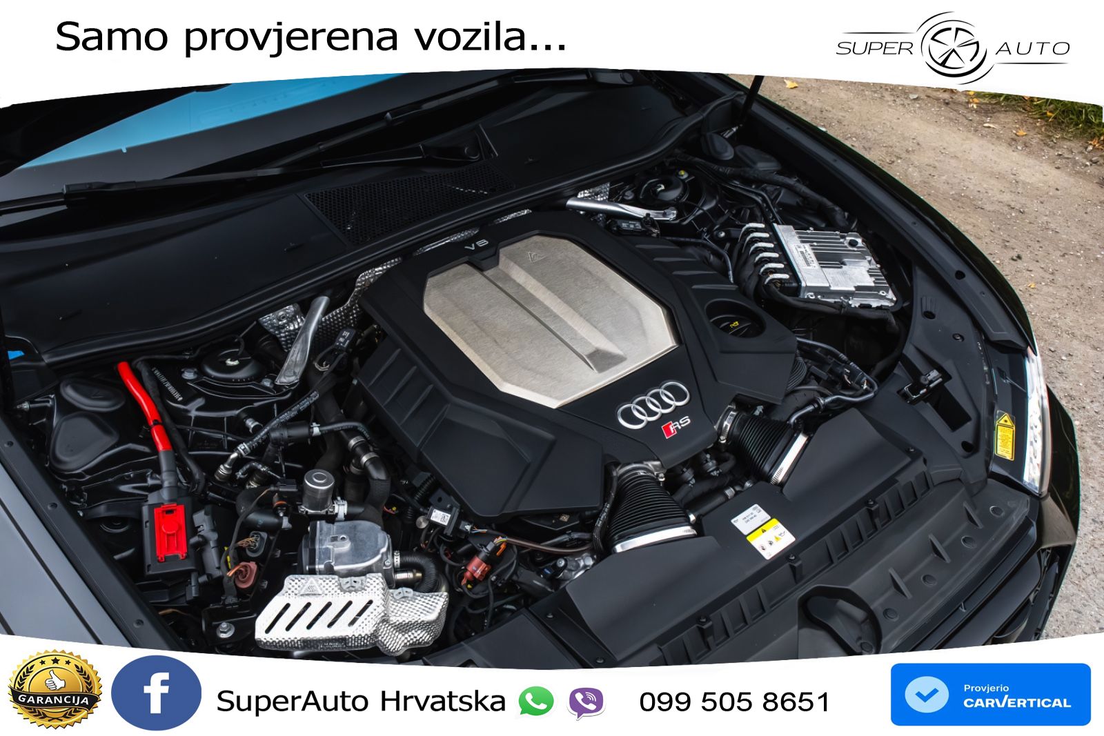 Audi RS6 Avant 4.0 TFSI V8 performance (630 KS)  quattro tiptronic LED+GR SJED+ACC