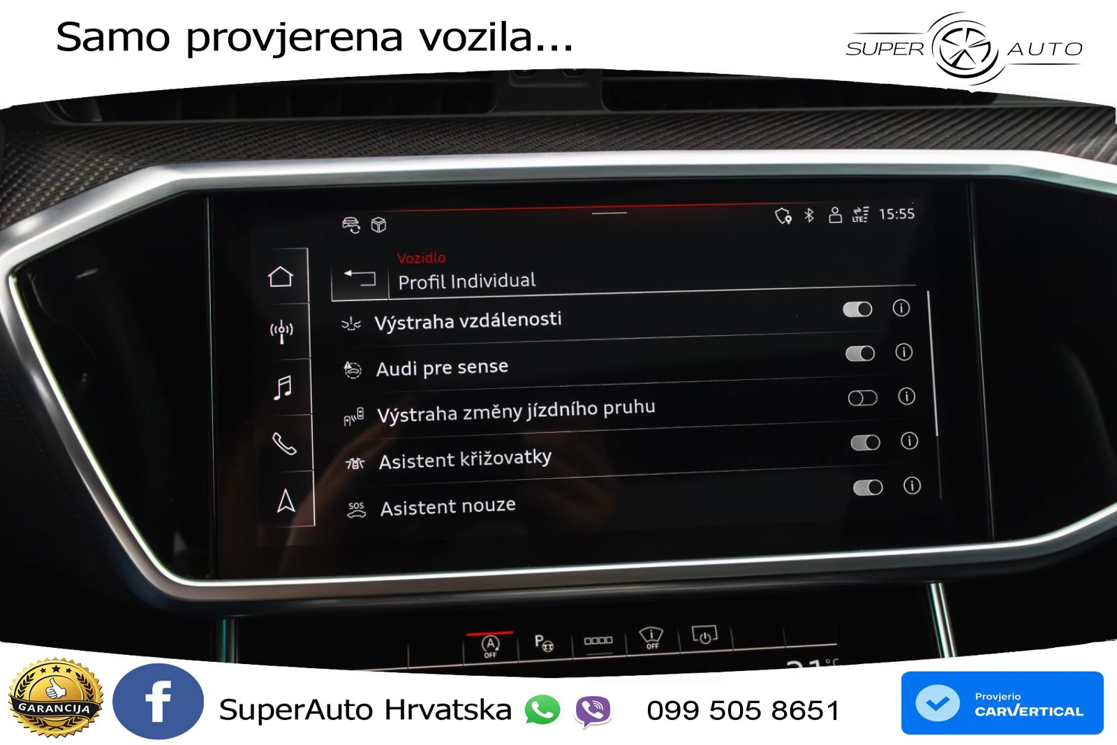 Audi RS6 Avant 4.0 TFSI V8 performance (630 KS)  quattro tiptronic LED+GR SJED+ACC