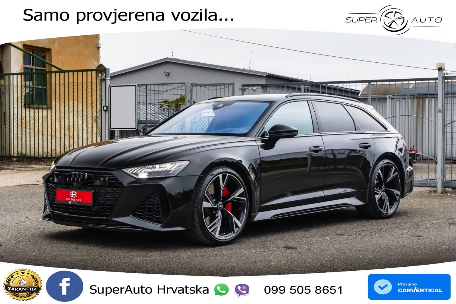 Audi RS6 Avant 4.0 TFSI V8 performance (630 KS)  quattro tiptronic LED+GR SJED+ACC