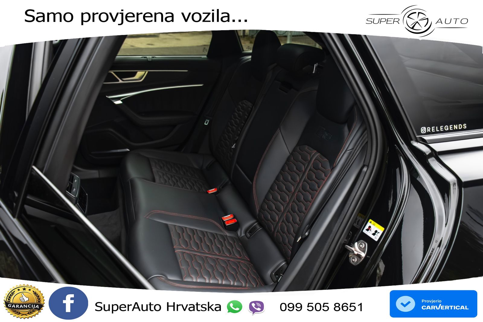 Audi RS6 Avant 4.0 TFSI V8 performance (630 KS)  quattro tiptronic LED+GR SJED+ACC