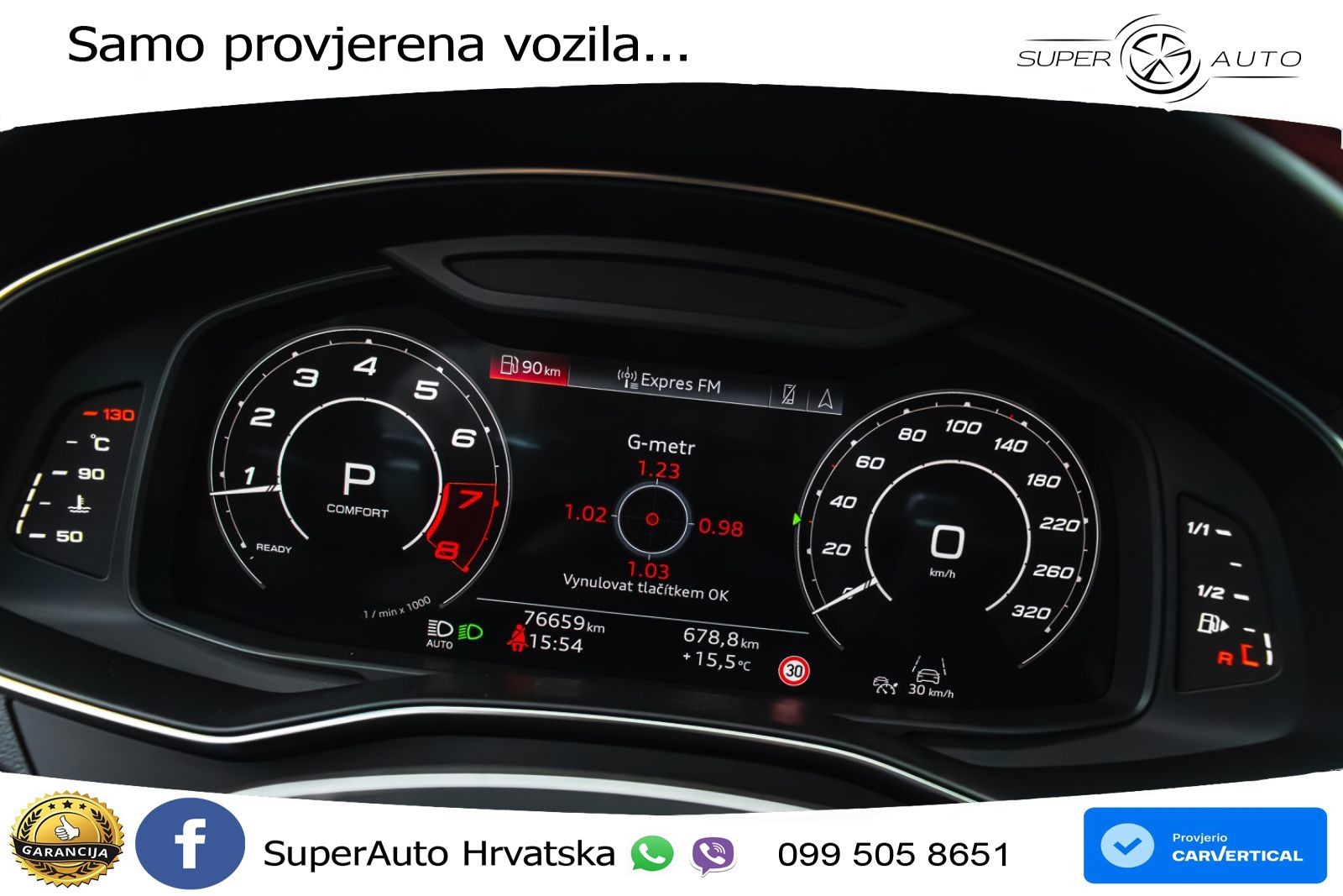 Audi RS6 Avant 4.0 TFSI V8 performance (630 KS)  quattro tiptronic LED+GR SJED+ACC