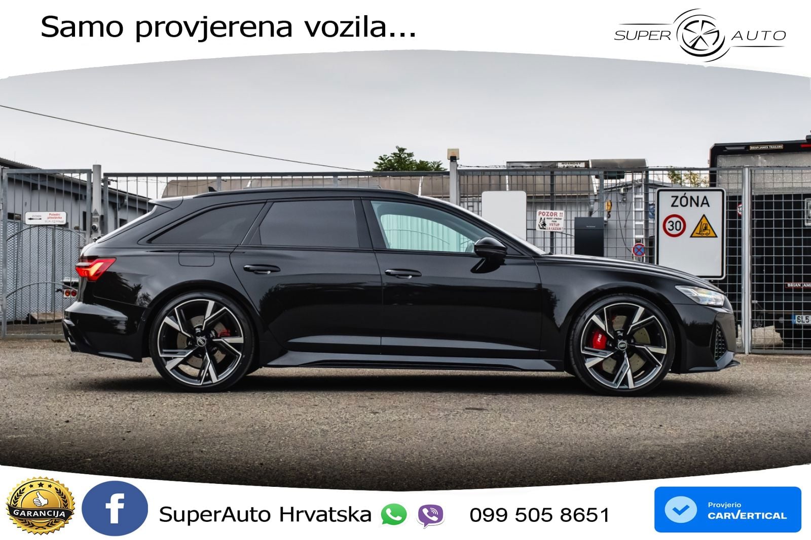 Audi RS6 Avant 4.0 TFSI V8 performance (630 KS)  quattro tiptronic LED+GR SJED+ACC