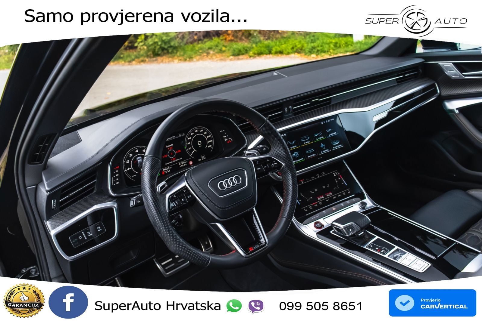 Audi RS6 Avant 4.0 TFSI V8 performance (630 KS)  quattro tiptronic LED+GR SJED+ACC