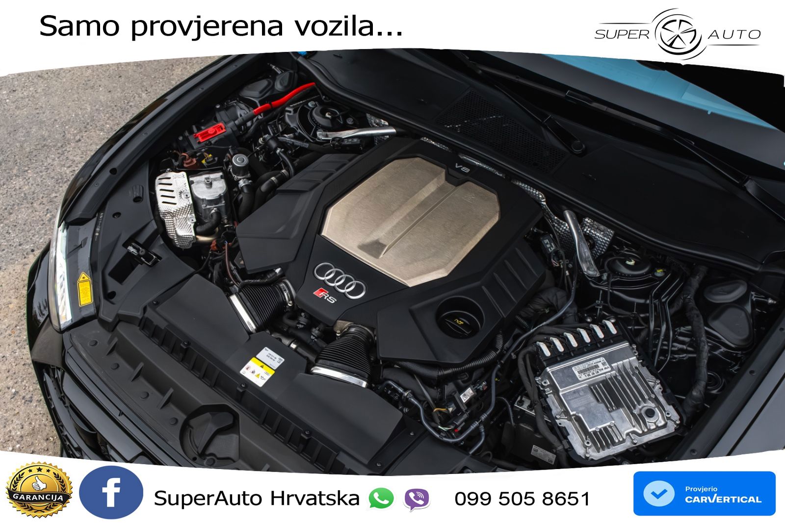 Audi RS6 Avant 4.0 TFSI V8 performance (630 KS)  quattro tiptronic LED+GR SJED+ACC