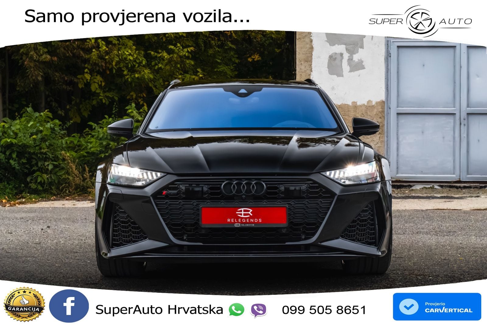 Audi RS6 Avant 4.0 TFSI V8 performance (630 KS)  quattro tiptronic LED+GR SJED+ACC