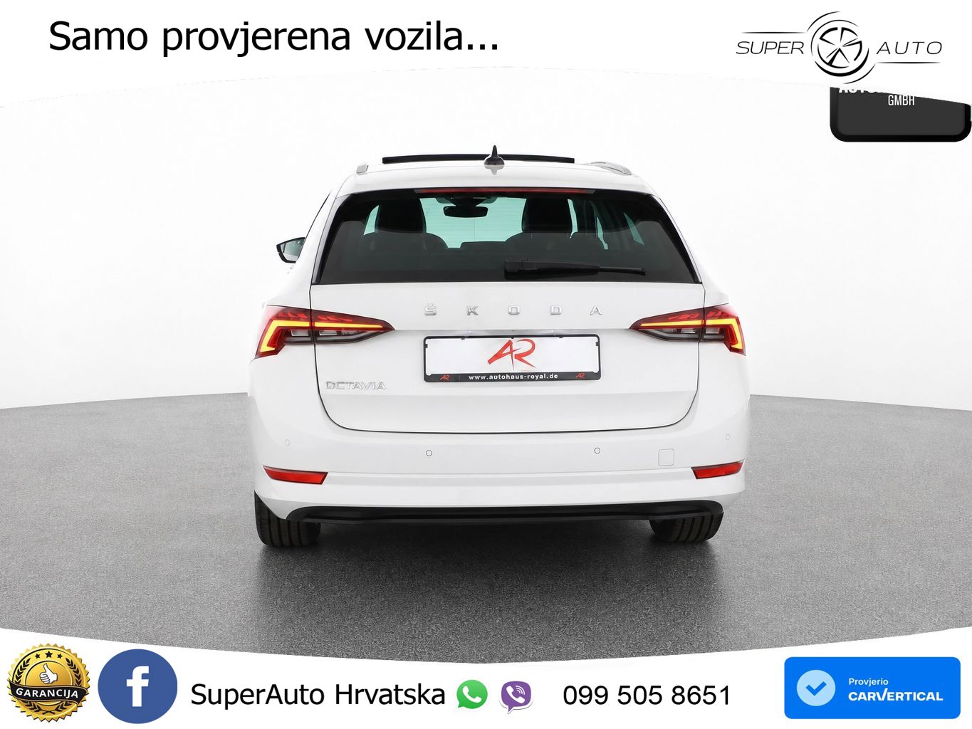 Škoda Octavia Combi 2.0 TDI (150 KS) DSG LED+GR SJED+ACC