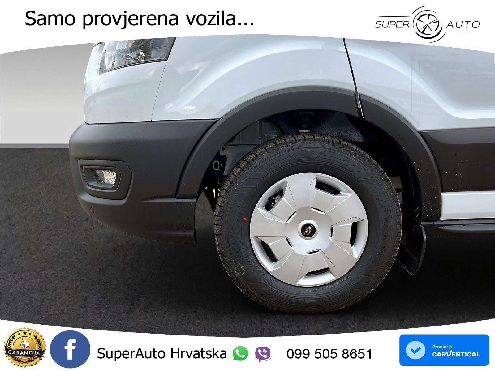 Ford Transit L2 3-SeiKipper TREND AHK, Allwetter, PDC 165 KS