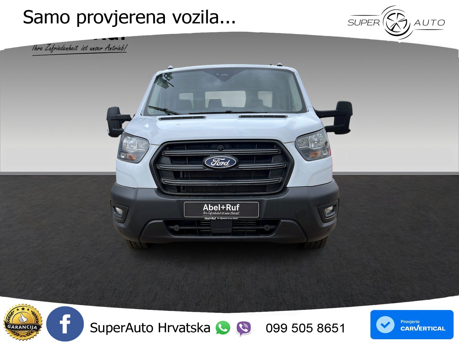 Ford Transit L2 3-SeiKipper TREND AHK, Allwetter, PDC 165 KS