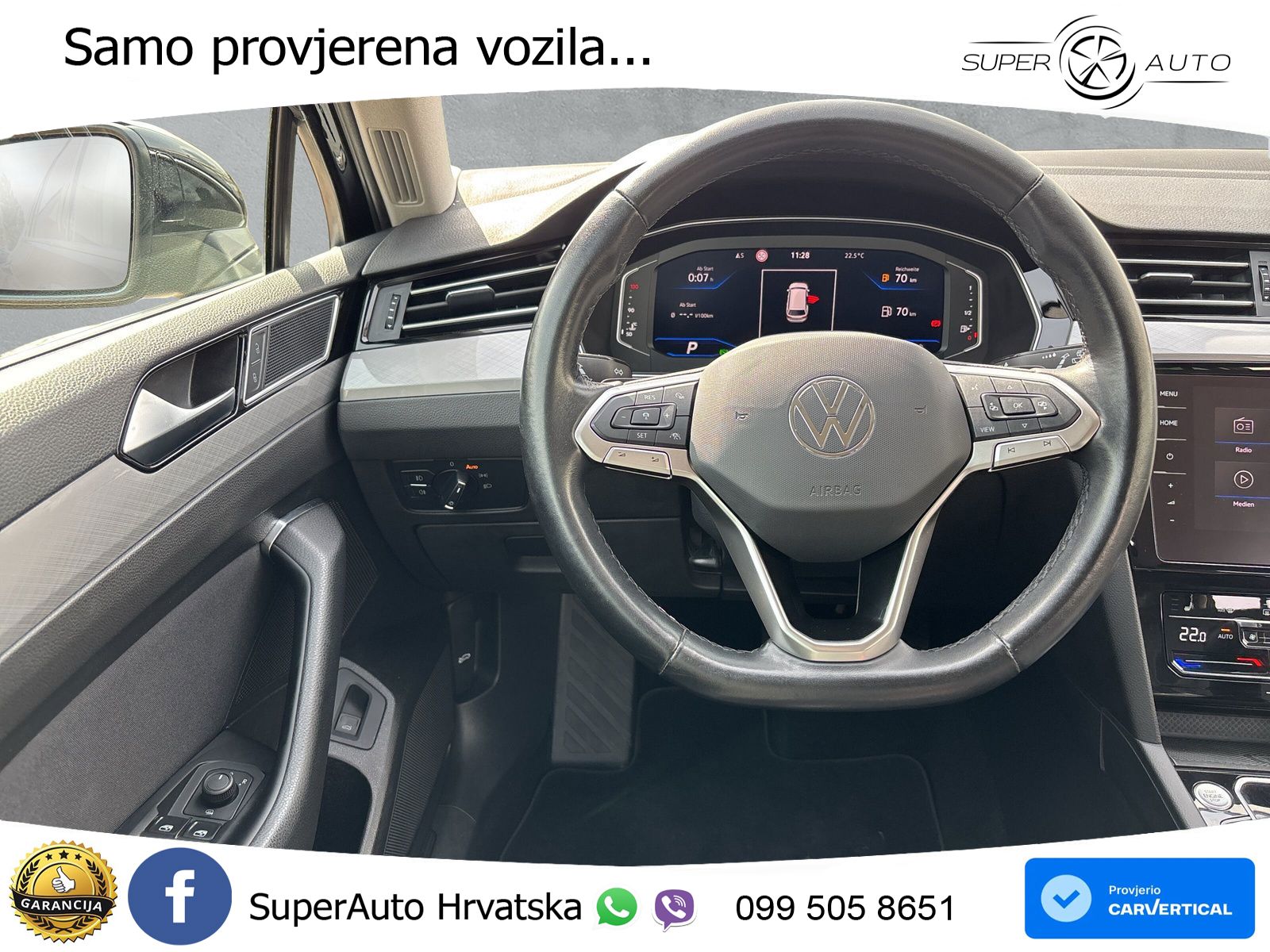 Volkswagen Passat Variant 2.0 TDI (150 KS) DSG Business LED+GR SJED+ACC