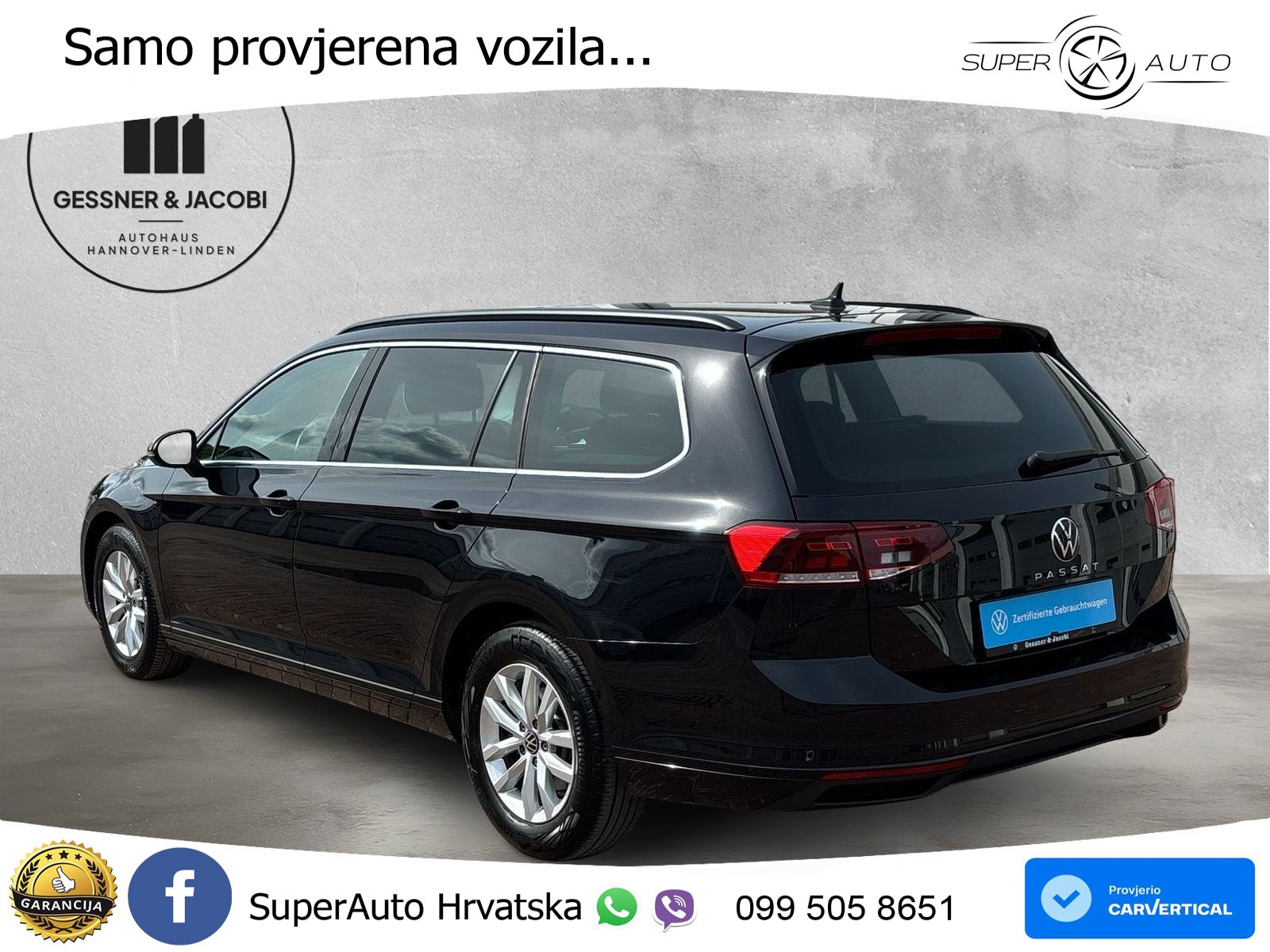 Volkswagen Passat Variant 2.0 TDI (150 KS) DSG Business LED+GR SJED+ACC