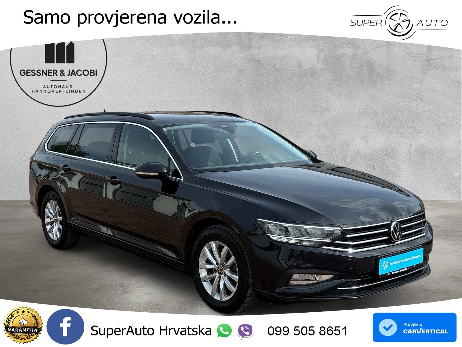Volkswagen Passat Variant 2.0 TDI (150 KS) DSG Business LED+GR SJED+ACC