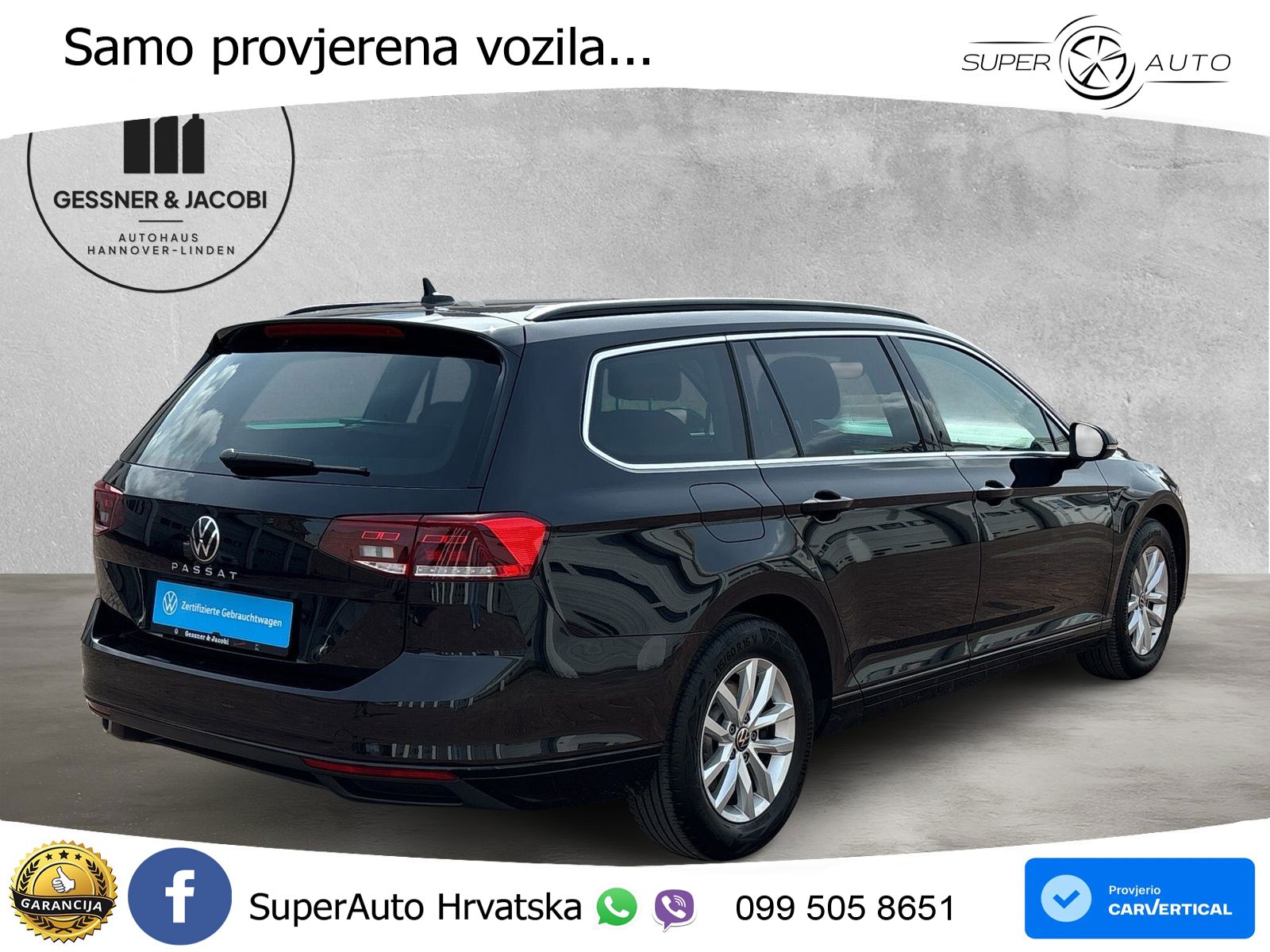 Volkswagen Passat Variant 2.0 TDI (150 KS) DSG Business LED+GR SJED+ACC