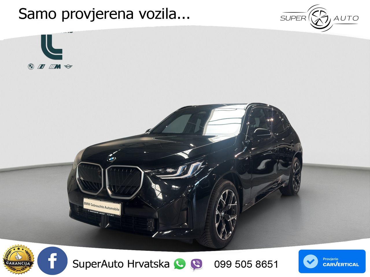 BMW X3 20d xDrive Steptronic M Sport LED+GR SJED+ACC