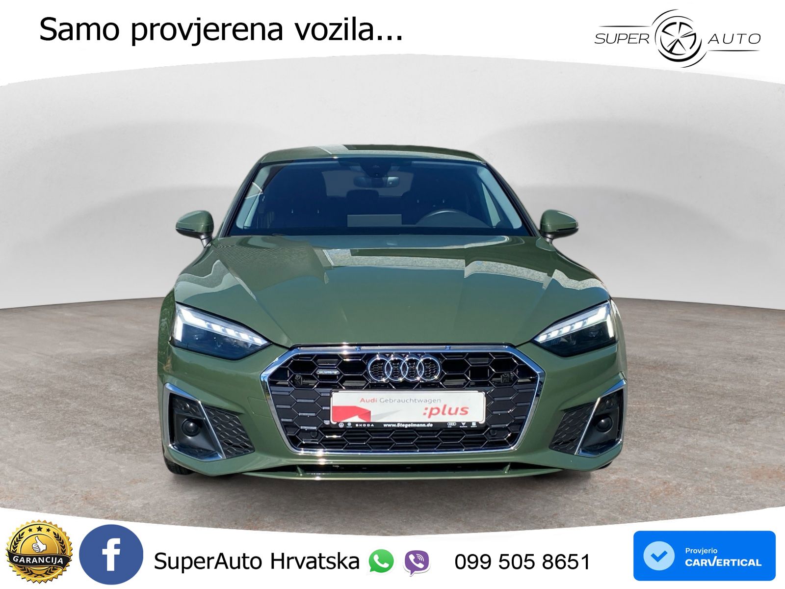 Audi A5 Sportback  40 TFSI (204 KS) quattro S tronic S line MATRIX+GR SJED+KAM
