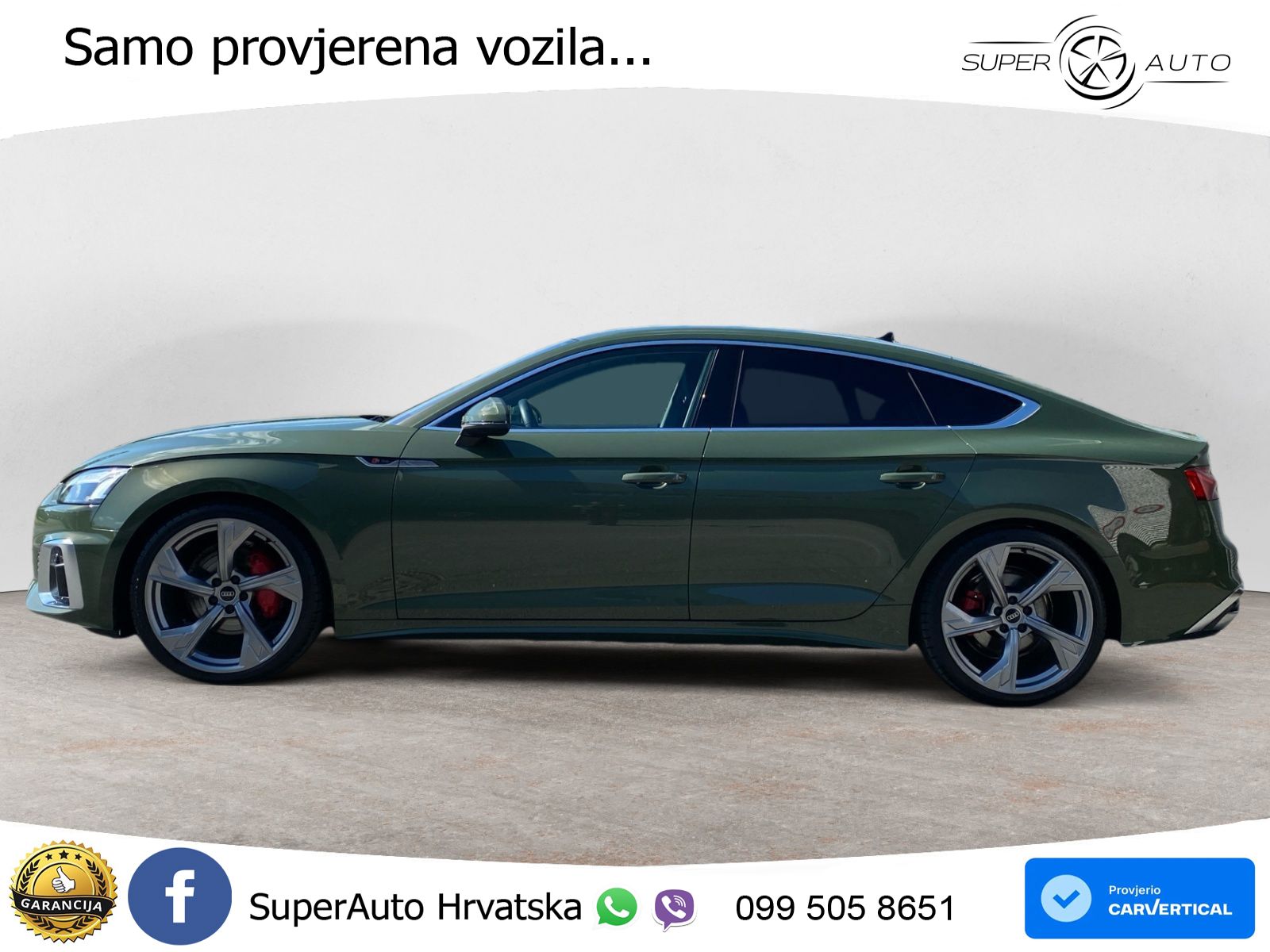 Audi A5 Sportback  40 TFSI (204 KS) quattro S tronic S line MATRIX+GR SJED+KAM