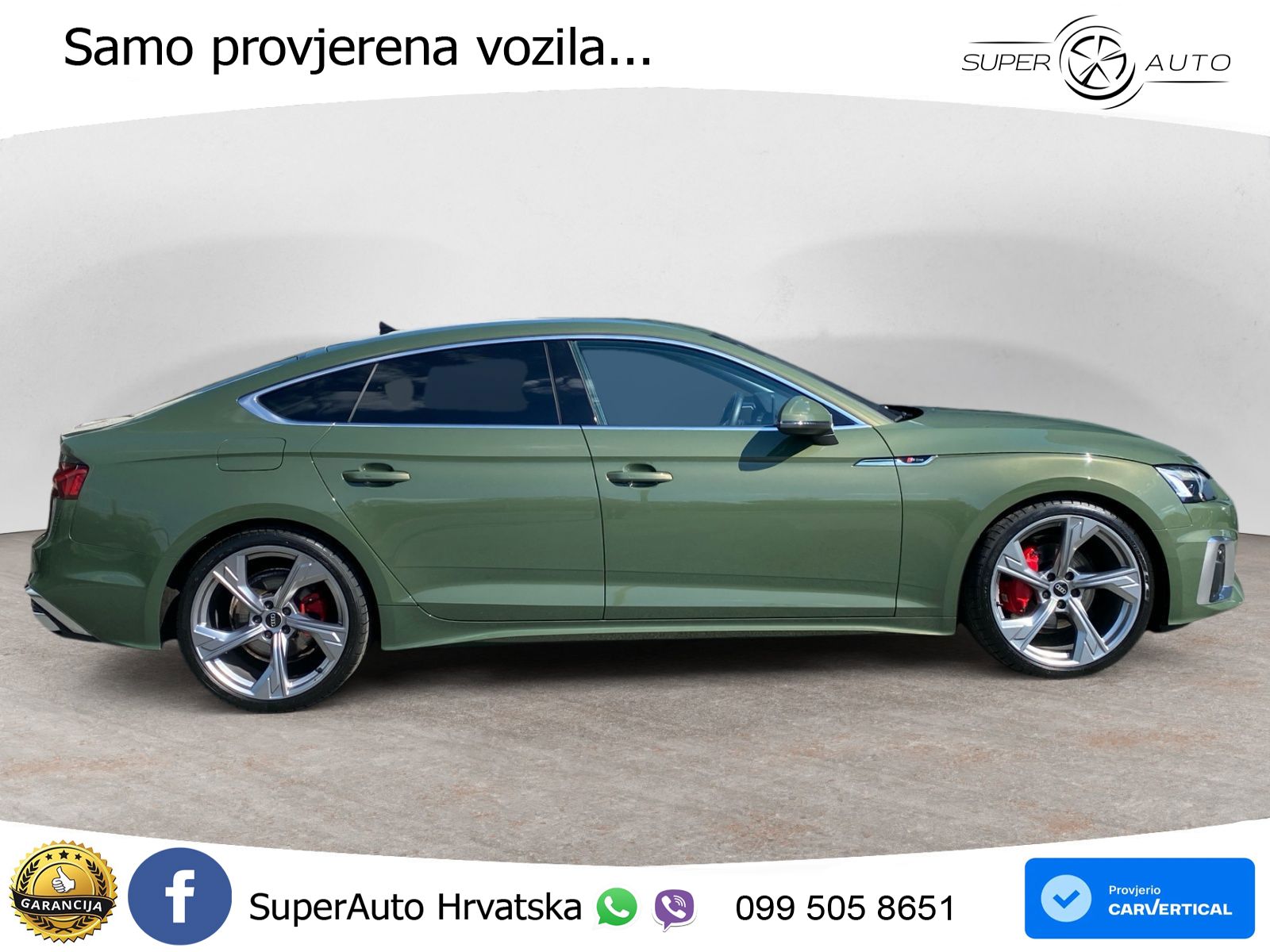 Audi A5 Sportback  40 TFSI (204 KS) quattro S tronic S line MATRIX+GR SJED+KAM
