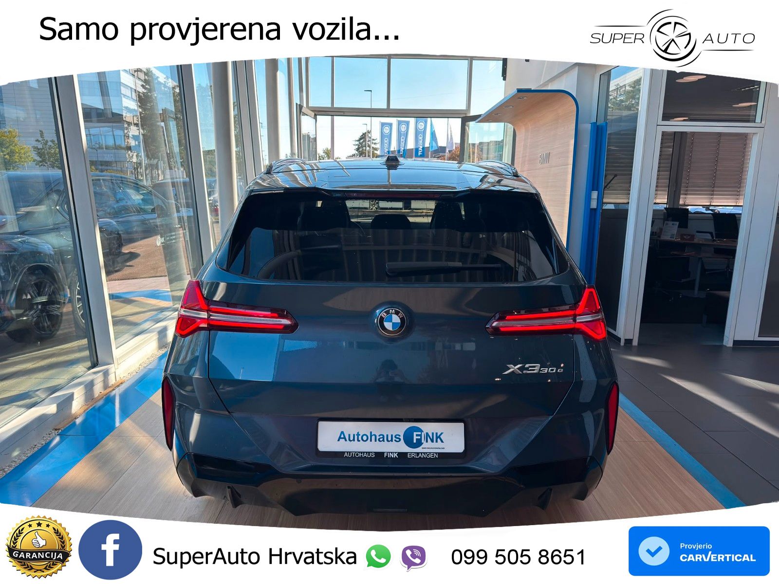 BMW X3 30e xDrive Steptronic M Sport LED+GR SJED+ACC