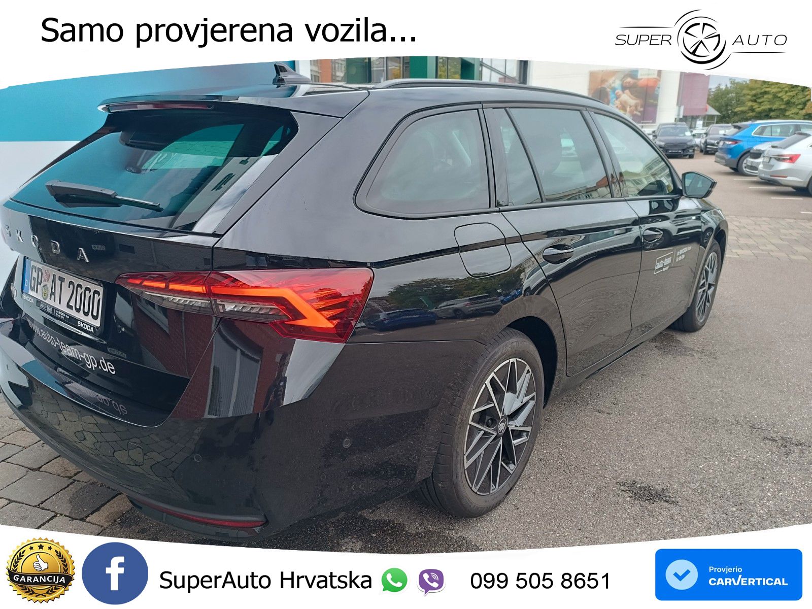 Škoda Octavia Combi 2.0 TDI (150 KS) DSG LED+GR SJED+ACC