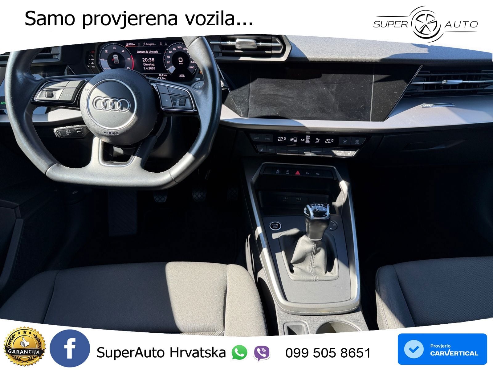 Audi A3 30 TDI (116 KS) S line