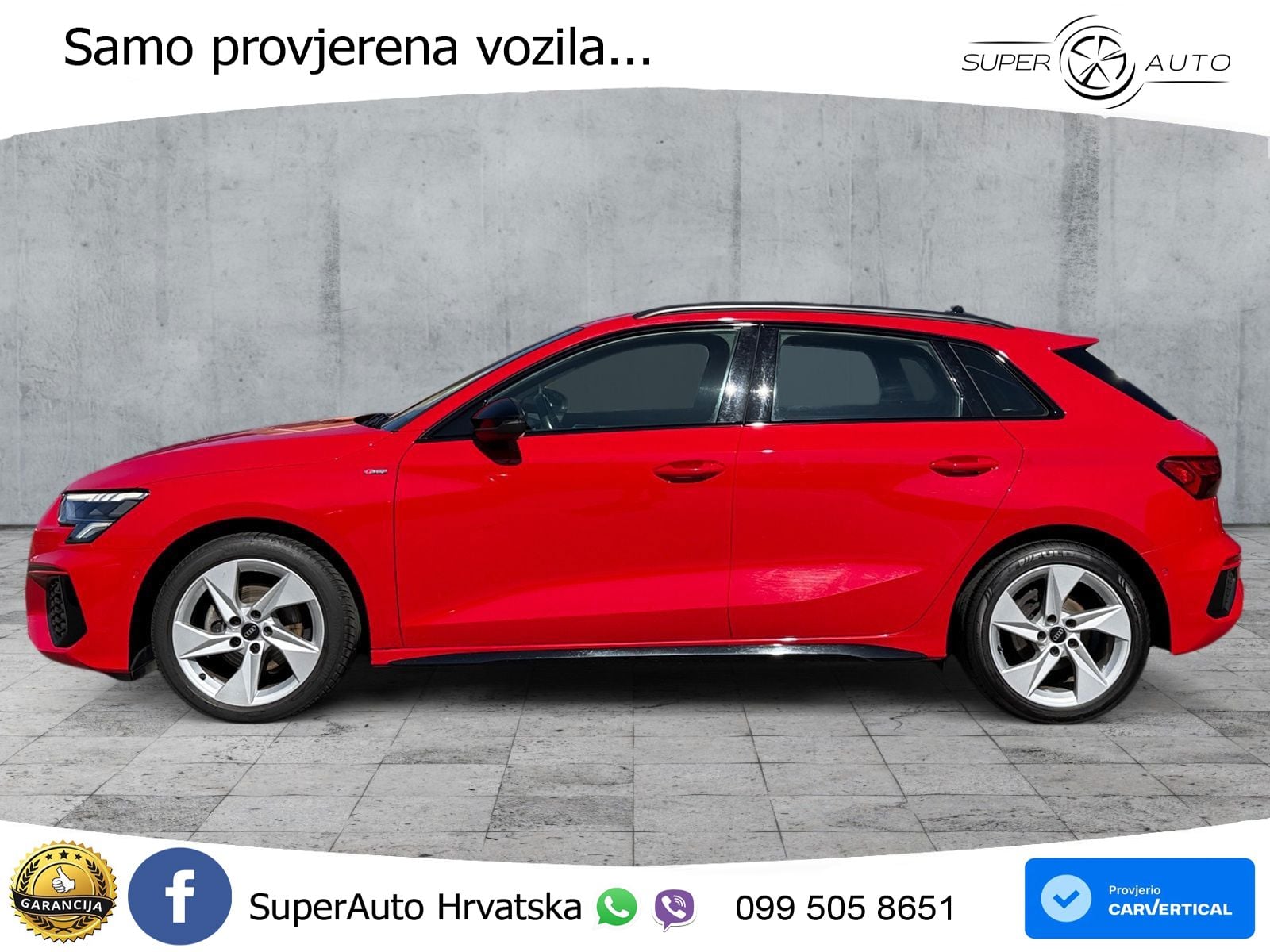 Audi A3 30 TDI (116 KS) S line