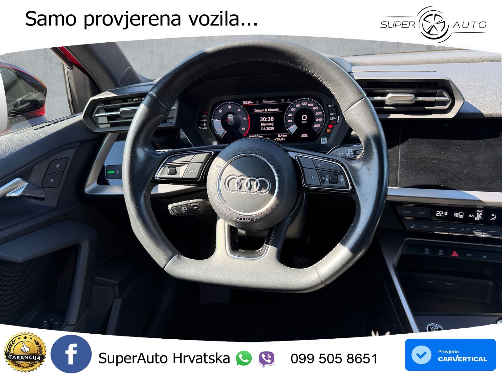 Audi A3 30 TDI (116 KS) S line