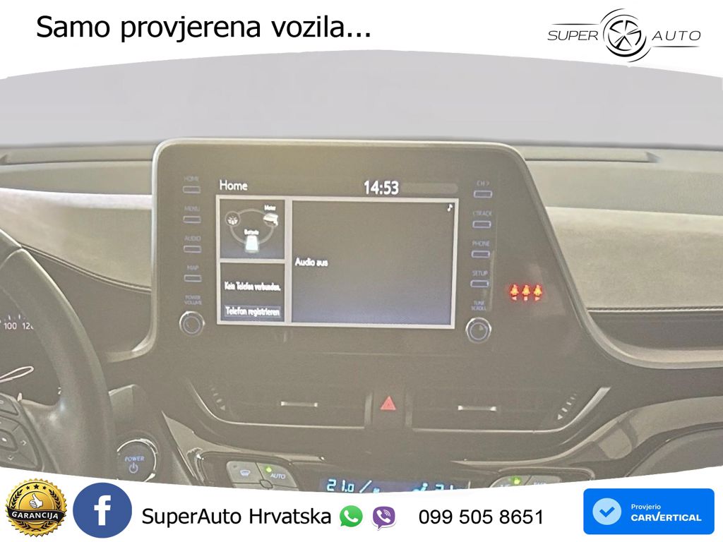 Toyota C-HR 1.8 (122 KS) Hybrid e-CVT Flow LED+ACC