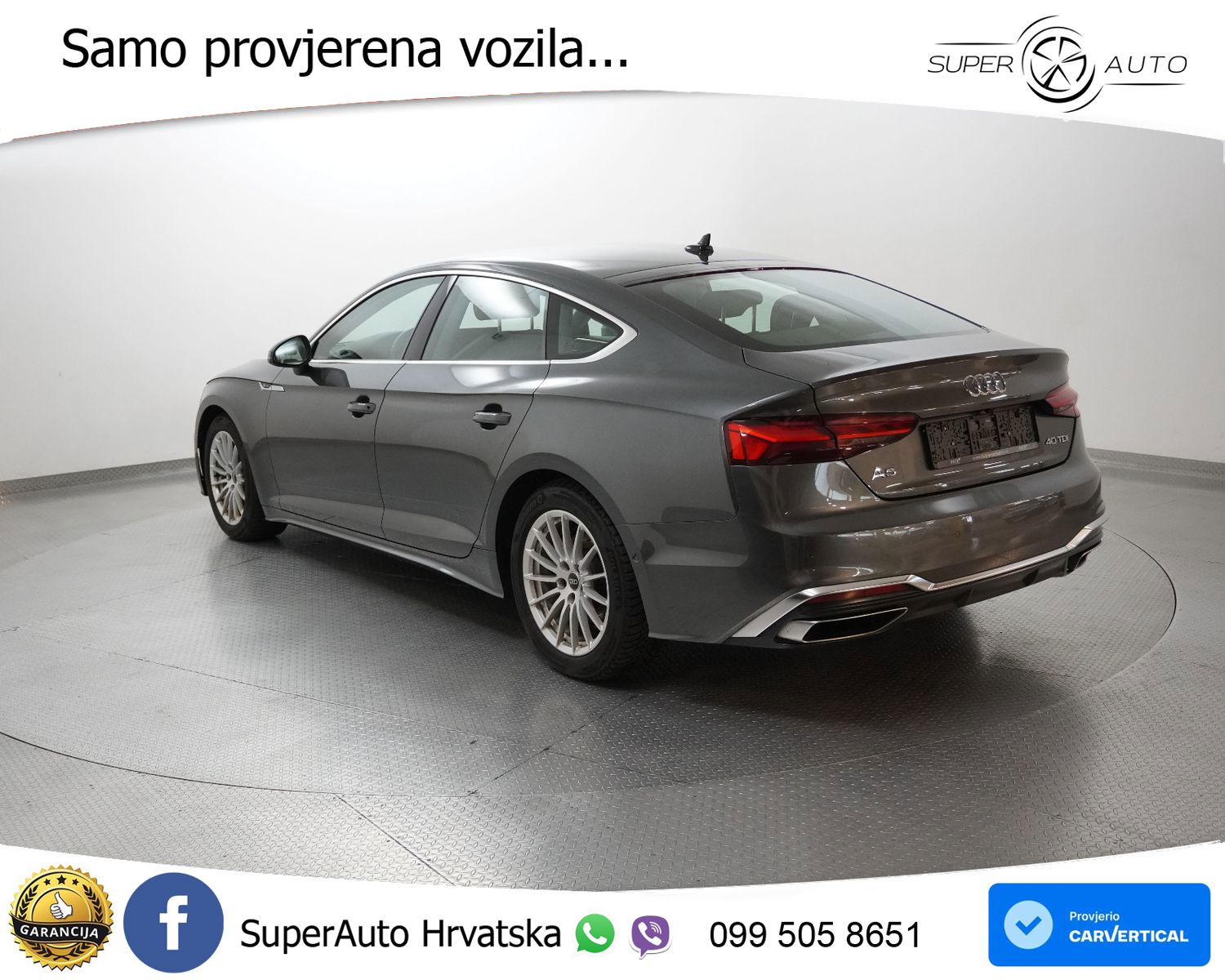 Audi A5 Sportback 40 TDI (204 KS) S tronic S line