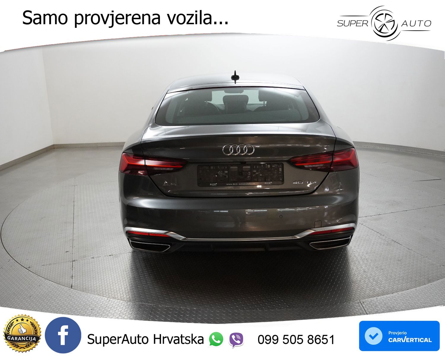 Audi A5 Sportback 40 TDI (204 KS) S tronic S line