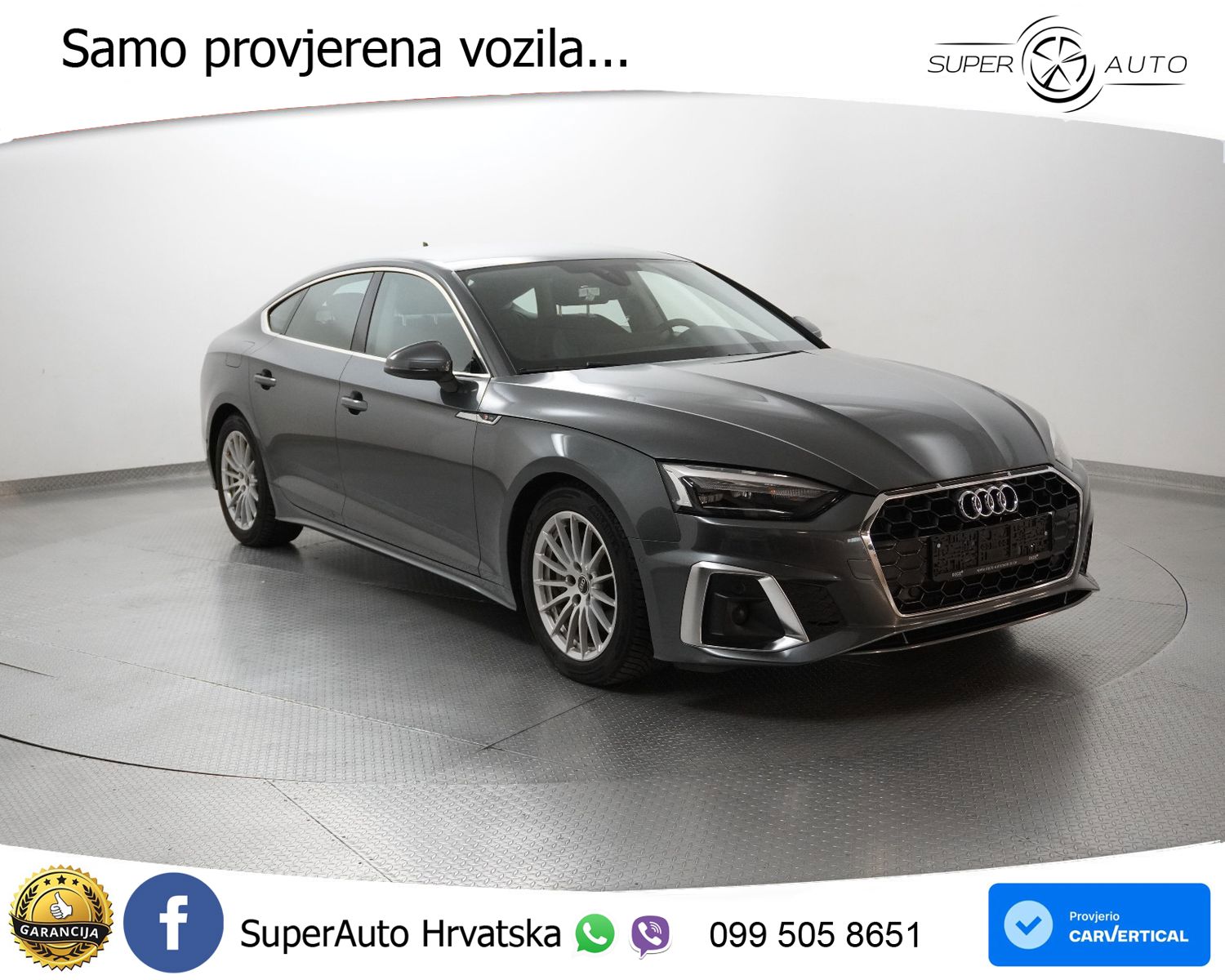 Audi A5 Sportback 40 TDI (204 KS) S tronic S line