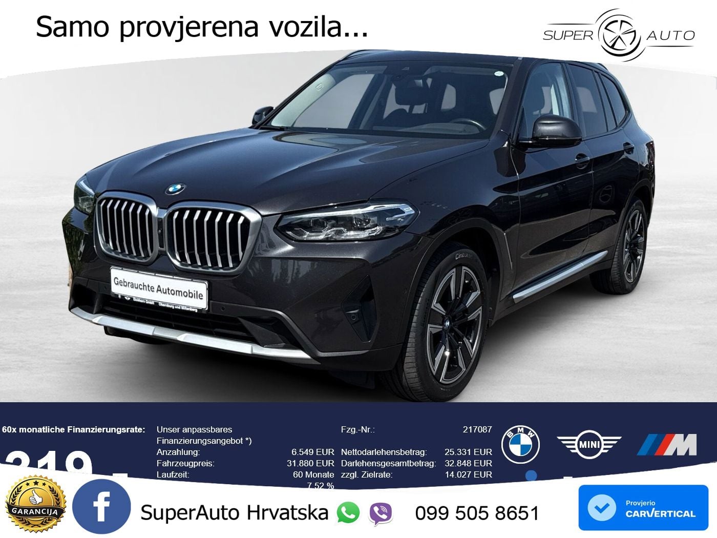 BMW X3 20d xDrive Steptronic