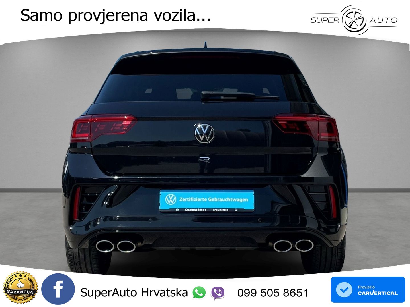 Volkswagen T-Roc I R 2.0 TSI (300 KS) OPF 4M DSG LED+GR SJED+ACC