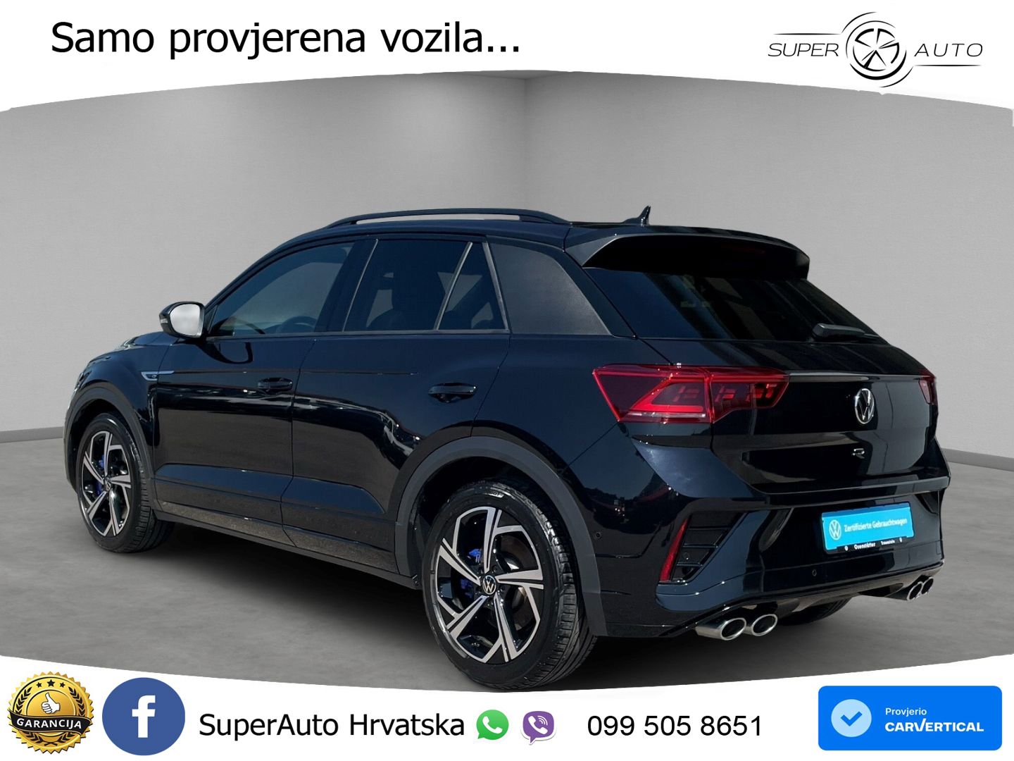 Volkswagen T-Roc I R 2.0 TSI (300 KS) OPF 4M DSG LED+GR SJED+ACC
