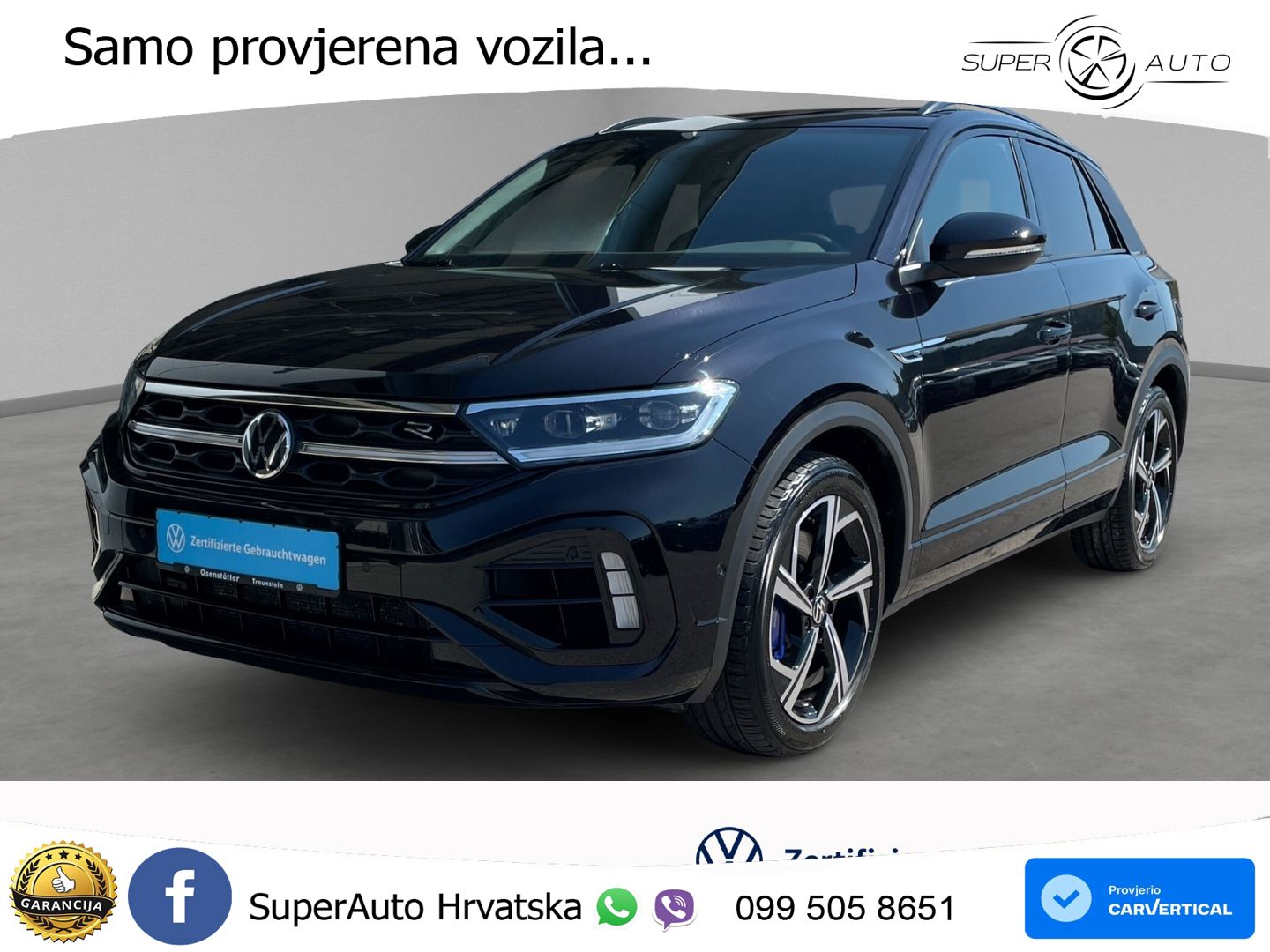 Volkswagen T-Roc I R 2.0 TSI (300 KS) OPF 4M DSG LED+GR SJED+ACC