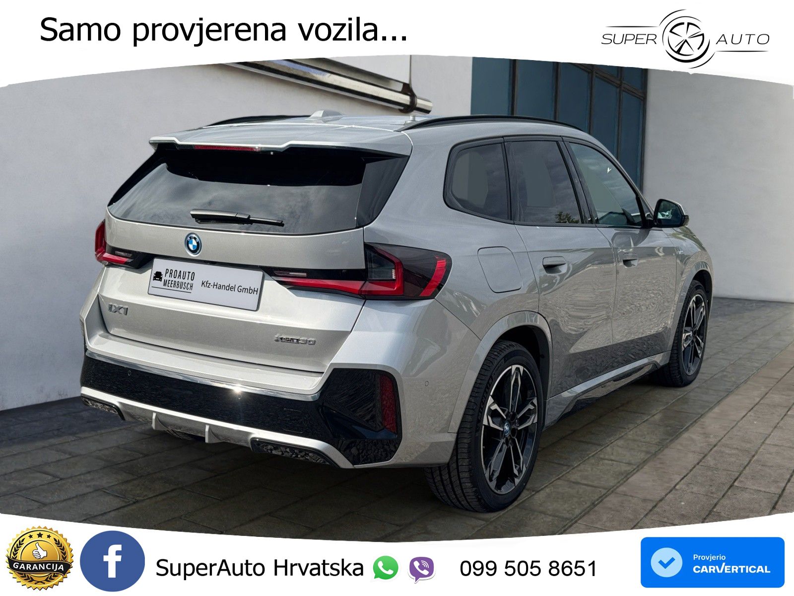 BMW iX1 68 kWh (313 KS) xDrive30 M Sport LED+GR SJED+ACC