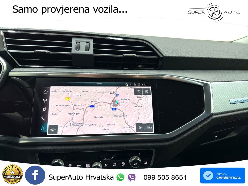 Audi Q3 40 TFSI (190 KS) quattro S tronic S line LED+GR SJED+ACC