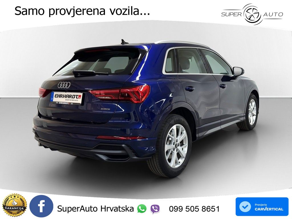 Audi Q3 40 TFSI (190 KS) quattro S tronic S line LED+GR SJED+ACC
