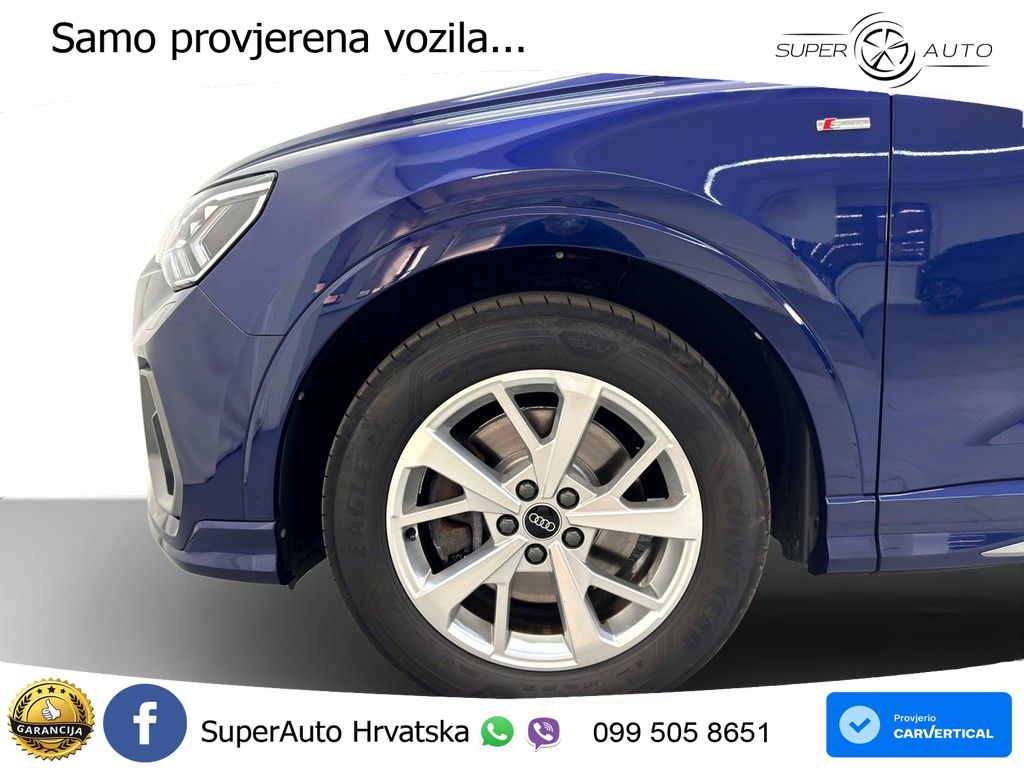 Audi Q3 40 TFSI (190 KS) quattro S tronic S line LED+GR SJED+ACC
