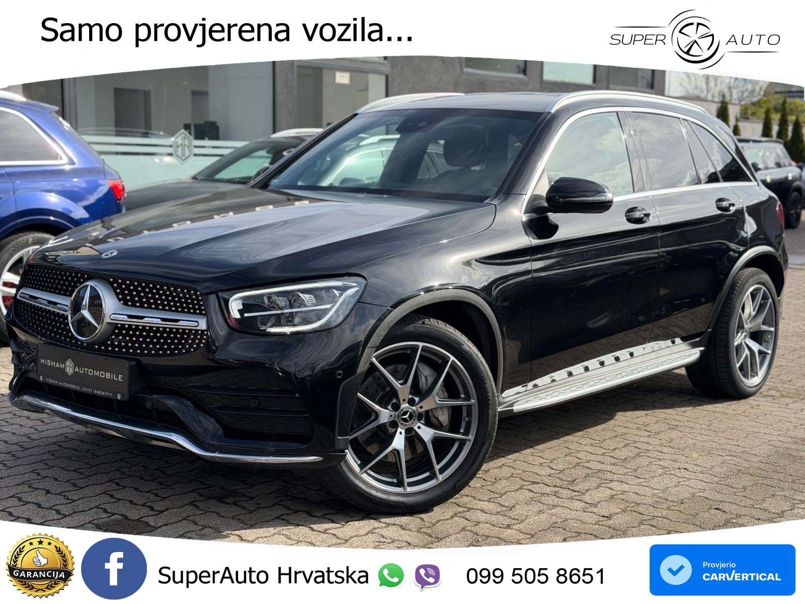 Mercedes GLC 200 (197 KS) 4MATIC G-TRONIC AMG LED+GR SJED+ACC