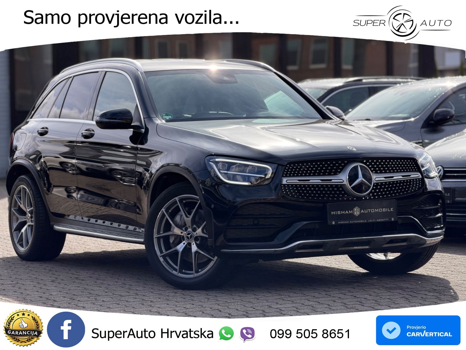 Mercedes GLC 200 (197 KS) 4MATIC G-TRONIC AMG LED+GR SJED+ACC