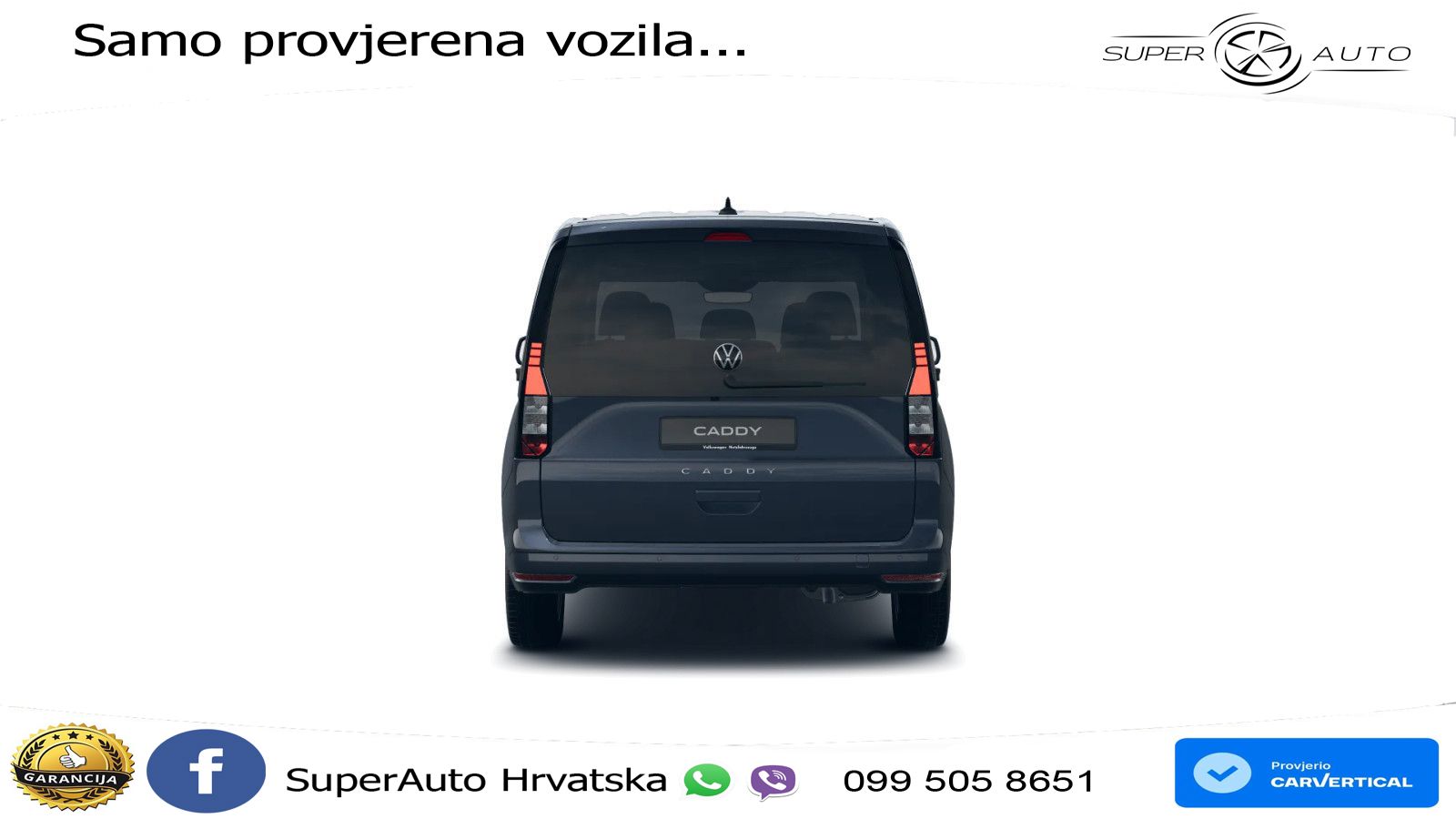 Volkswagen Caddy 1,5 TSI (RearView+Sitzhzg.+Klima) 116 KS