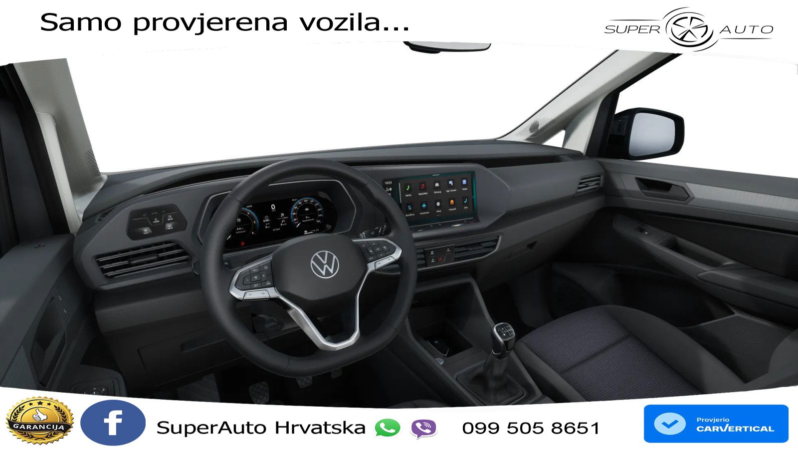 Volkswagen Caddy 1,5 TSI (RearView+Sitzhzg.+Klima) 116 KS