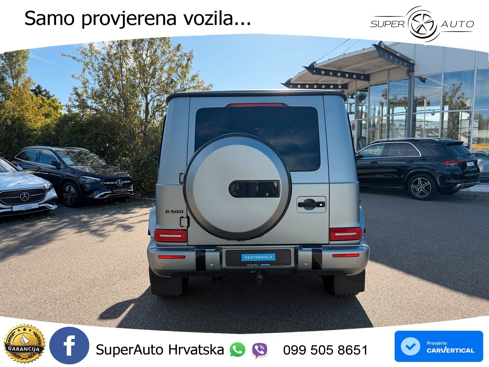 Mercedes G 500 Long V8 (422 KS) 4MATIC 9G-TRONIC AMG LED+GR SJED+ACC